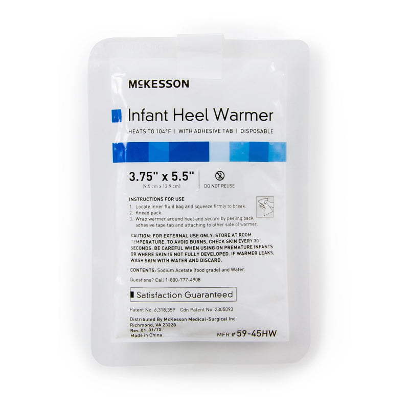 McKesson Infant Heel Warmer, 3¾ x 5½ Inch