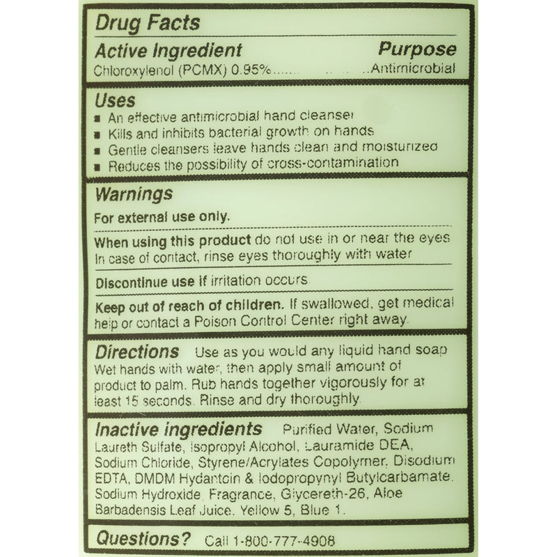 McKesson Antimicrobial Lotion Soap, Herbal Scent, With Aloe, 1,000 mL Refill Bag