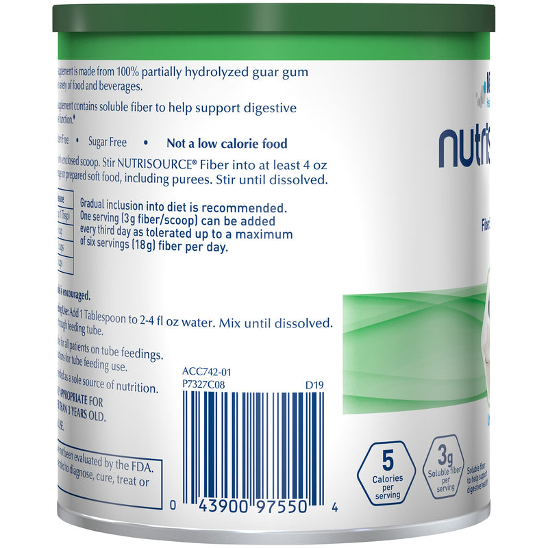 Nutrisource® Fiber Oral Supplement, 7.2 oz. Canister