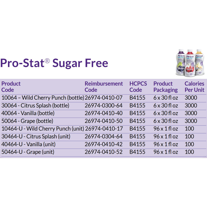 Pro-Stat® Sugar-Free Grape Protein Supplement, 30-ounce Bottle