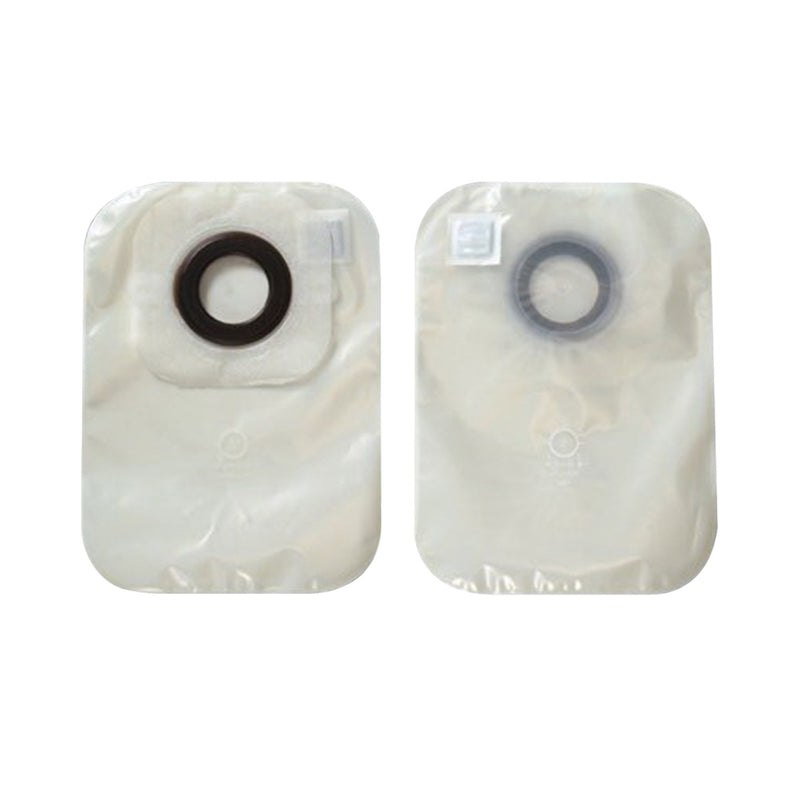 Karaya 5 One-Piece Closed End Transparent Colostomy Pouch, 12 Inch Length, 1-3/8 Inch Stoma