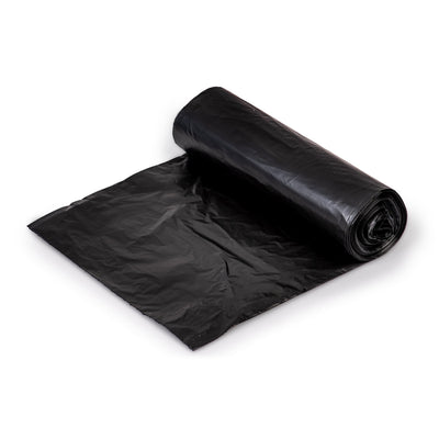 Colonial Bag Medium Duty Trash Bag, Black, 15 gal.