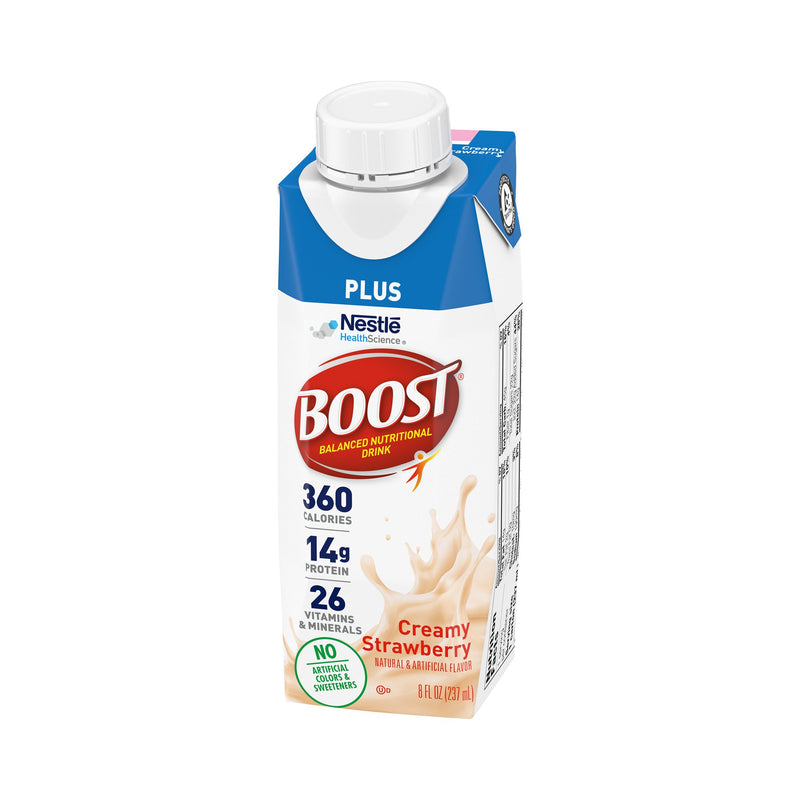 Boost Plus® Strawberry Oral Supplement, 8 oz. Carton