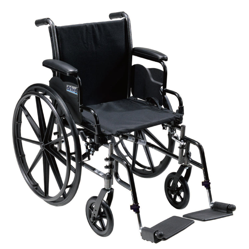 drive™ Cruiser III Lightweight Wheelchair, 20-Inch Seat Width