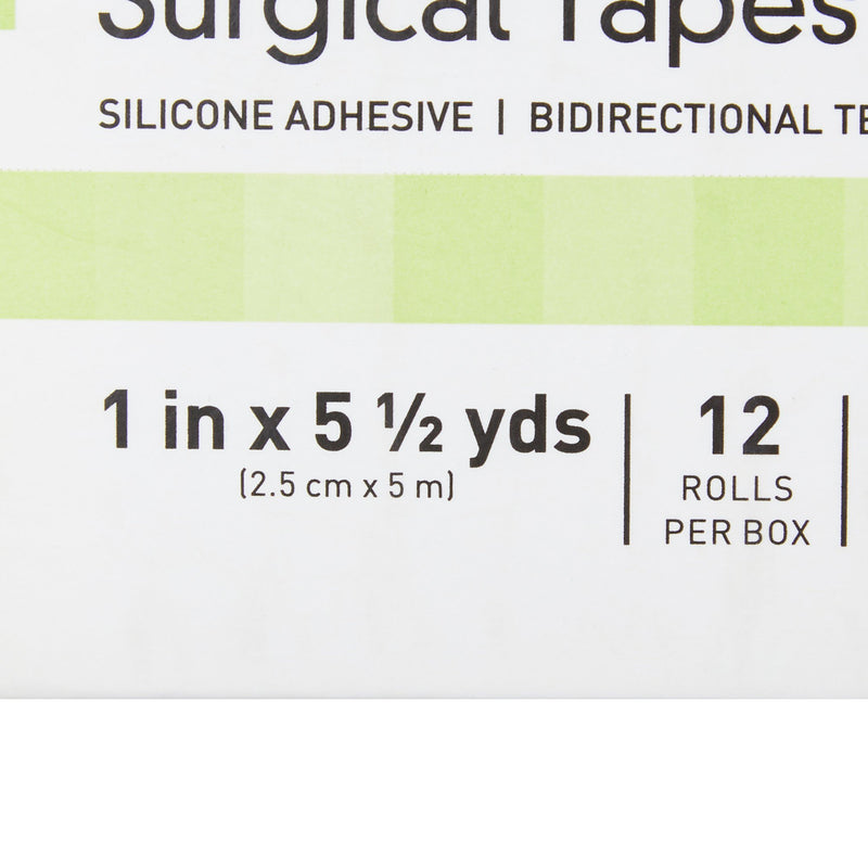 McKesson Silicone Medical Tape, 1 Inch x 5-1/2 Yard, Transparent