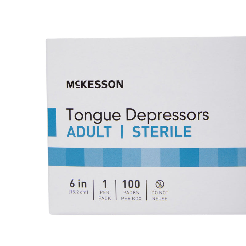 McKesson Tongue Depressors , Senior, Wide Blade, Non-Sterile
