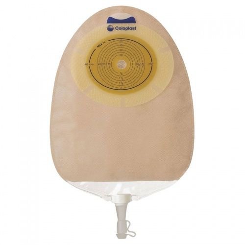 SenSura® One-Piece Drainable Opaque Urostomy Pouch, 10-3/8 Inch Length, 1-3/16 Inch Stoma