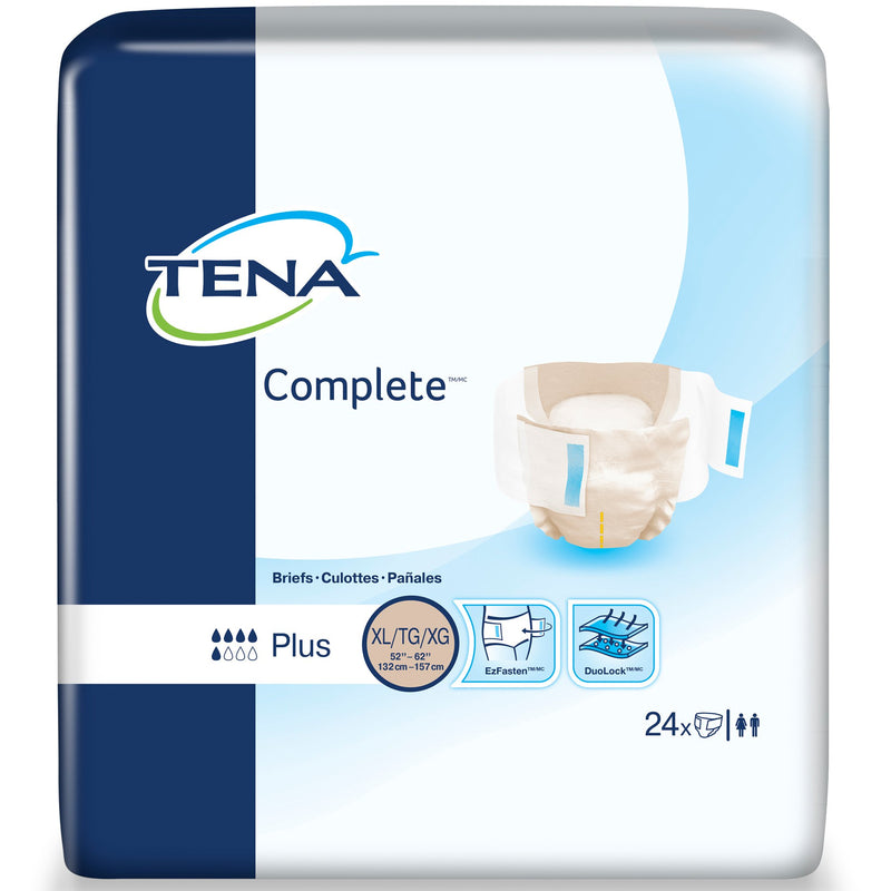 Tena® Complete™ Plus Incontinence Brief, Extra Large