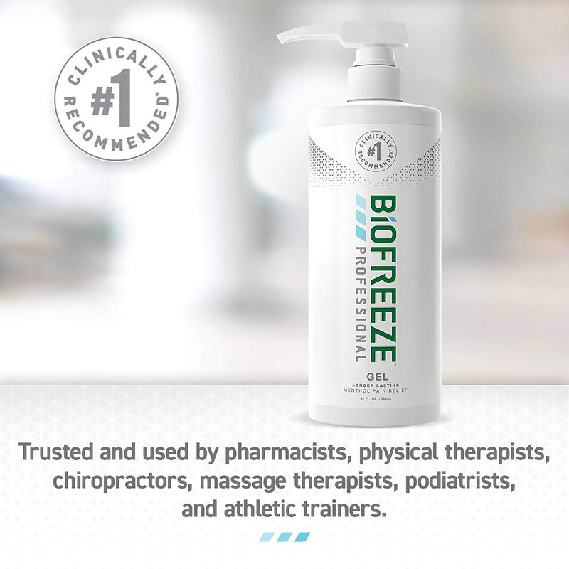 Biofreeze Professional 5% Menthol Topical Pain Relief