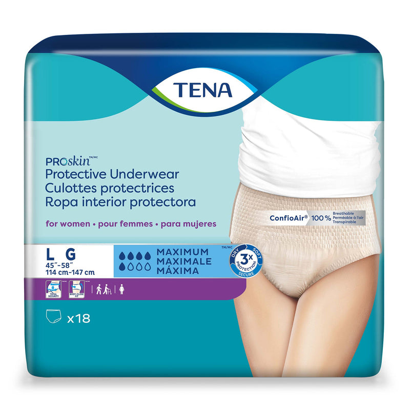 Tena® ProSkin™ Maximum Absorbent Underwear, Large