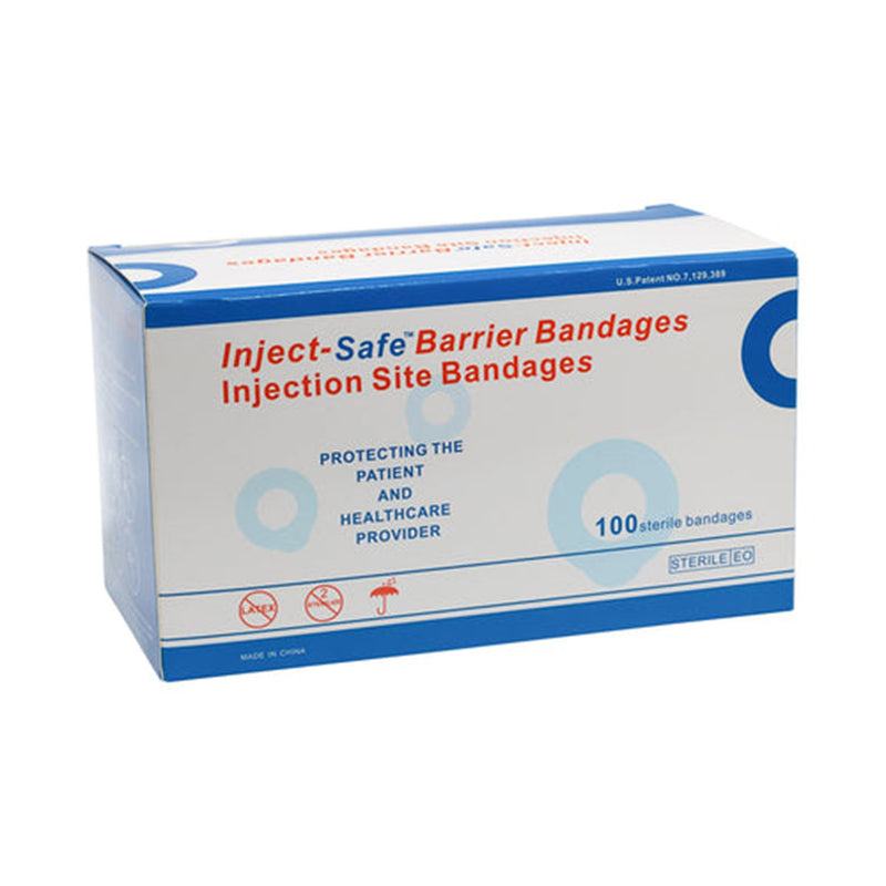 Inject-Safe™ Adhesive Barrier Strip, 1-3/8 Inch Diameter