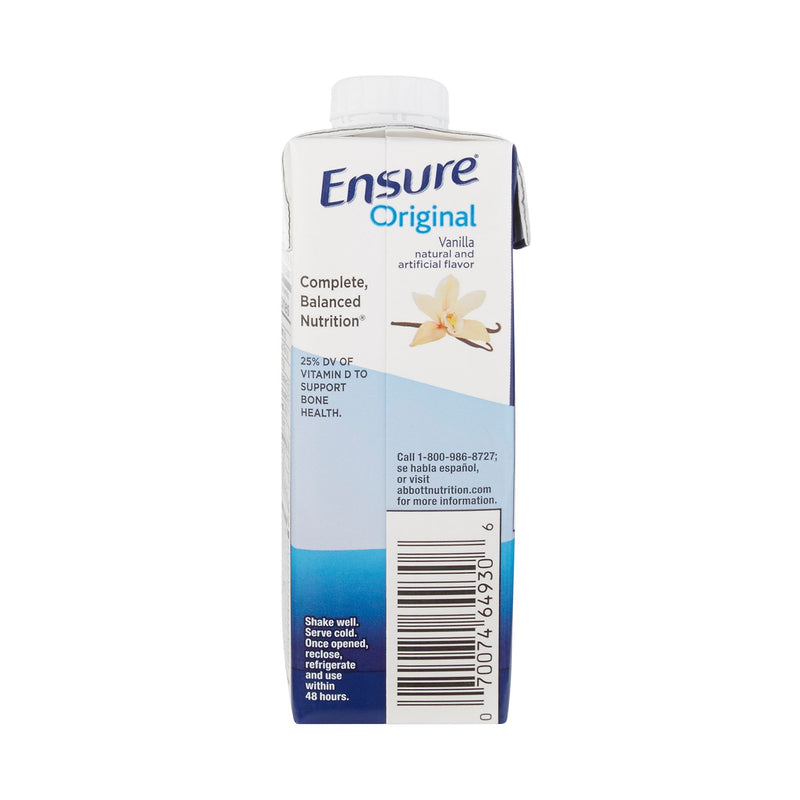 Ensure® Vanilla Oral Supplement, 8 oz. Carton