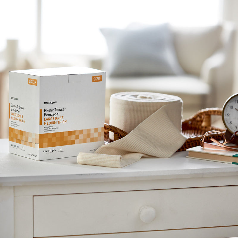 McKesson Spandagrip™ Pull On Elastic Tubular Support Bandage, 4 Inch x 11 Yard