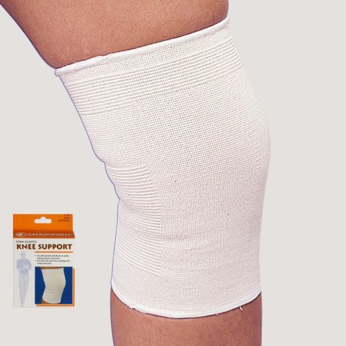 Elastic Knee Support  White XXX-Large  24 -26