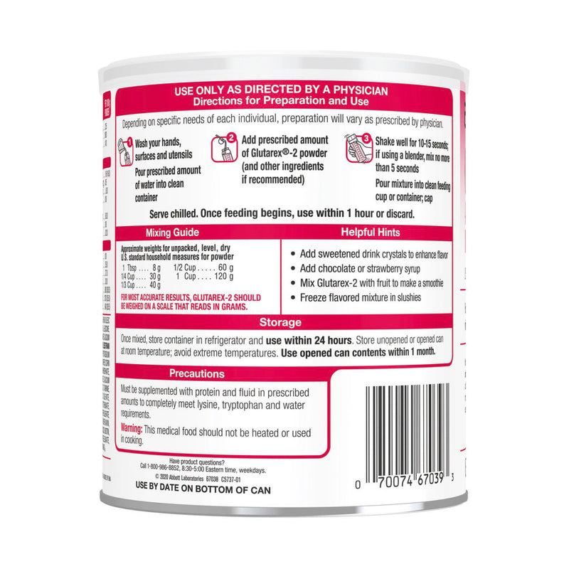 Glutarex®-2 Amino Acid Modified Oral Supplement, 14.1 oz. Can