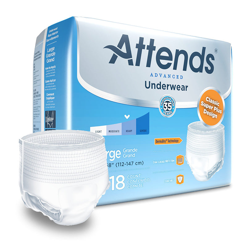 Attends® Advanced Underwear, Large