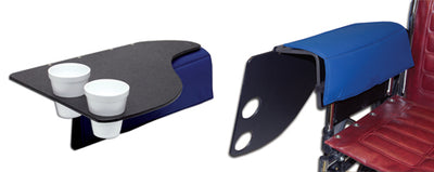 Wheelchair Flip Tray  Left