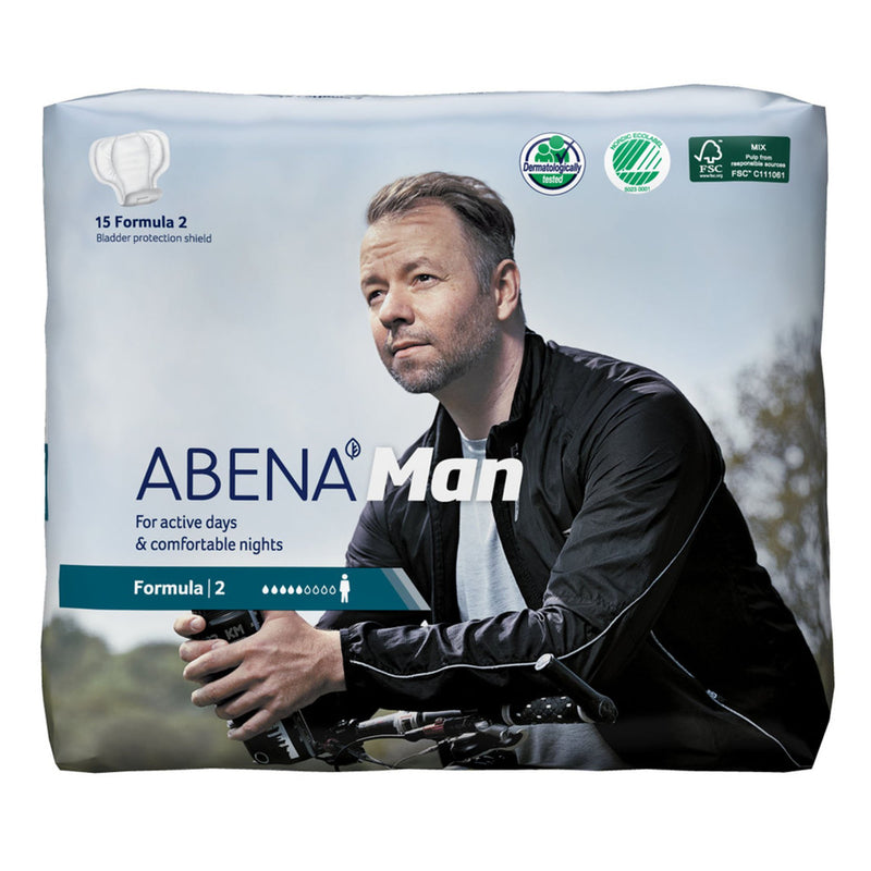Abena™-Man 2 Bladder Control Pad, 11-Inch Length