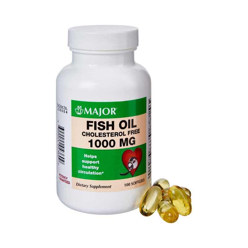 Major® Fish Oil Omega-3 Supplement