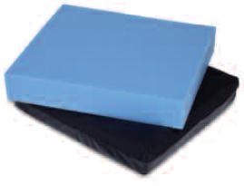 SPAN America Seat Cushion, 18 in. W x 16 in. D x 3 in. H, Foam, Non-inflatable