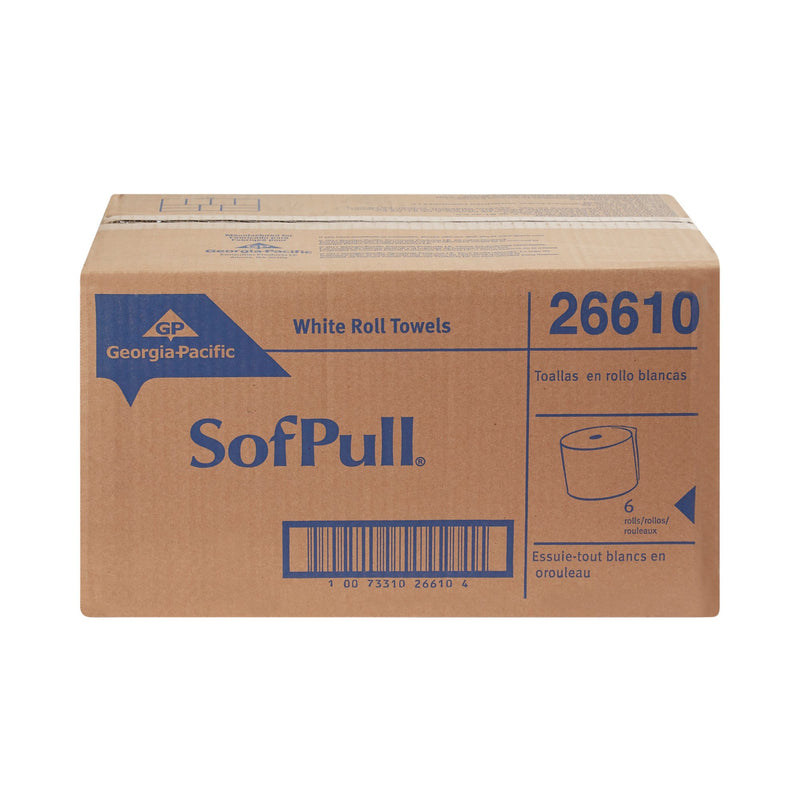 SofPull® Paper Towel, 9 Inch x 400 Foot, 6 Rolls per Case