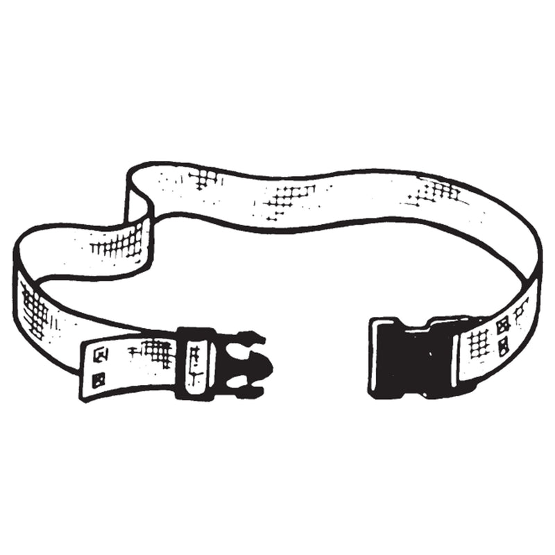 SkiL-Care™ Nylon Gait Belts with Delrin Buckle, Geo-Pattern D