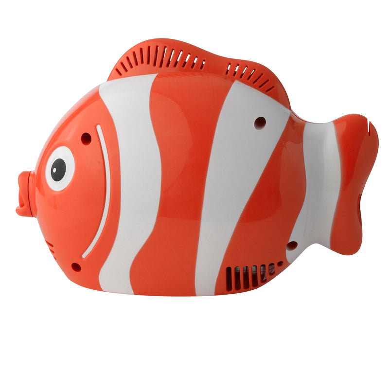 Drive Medical Fish Pediatric Compressor Nebulizer with Carry Bag -  Disposable & Reusable Nebulizer Kit