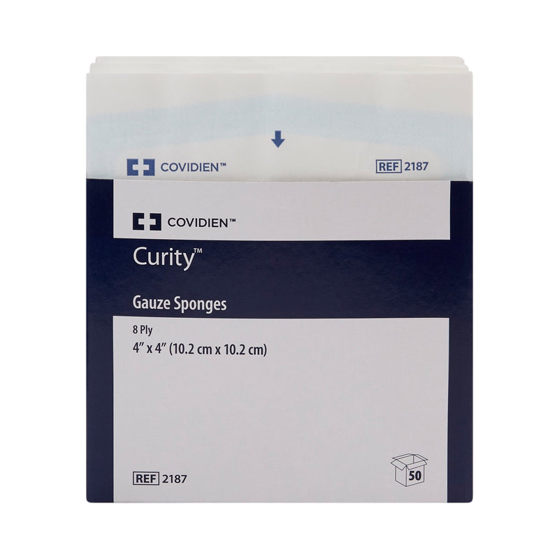 Curity™ Sterile USP Type VII Gauze Sponge, 4 x 4 Inch