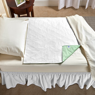 SleepDri Budget Reuse Quilted Underpad  34  x 36  w/o Flaps