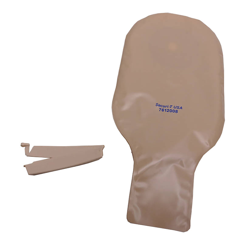 Securi-T™ One-Piece Drainable Ostomy Pouch, 2½ Inch Stoma