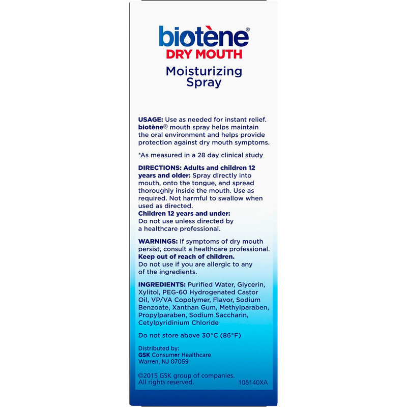 Biotène® Mouth Moisturizer, 1.5 oz. Spray