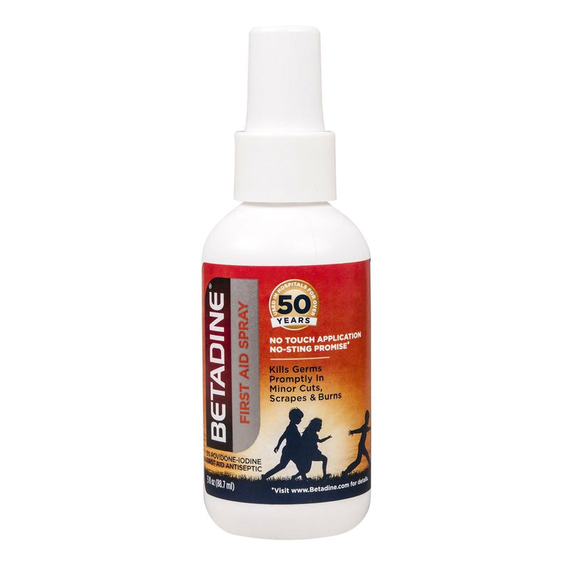 Betadine® Povidone-Iodine Antiseptic, 88.7 mL spray bottle