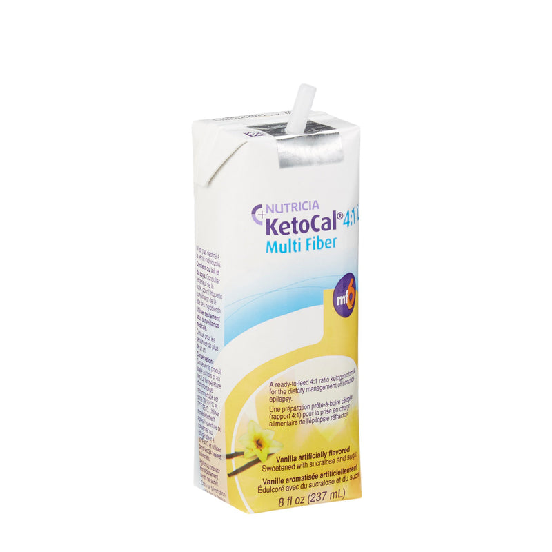 KetoCal® 4:1 LQ Vanilla Oral Supplement, 8 oz Carton