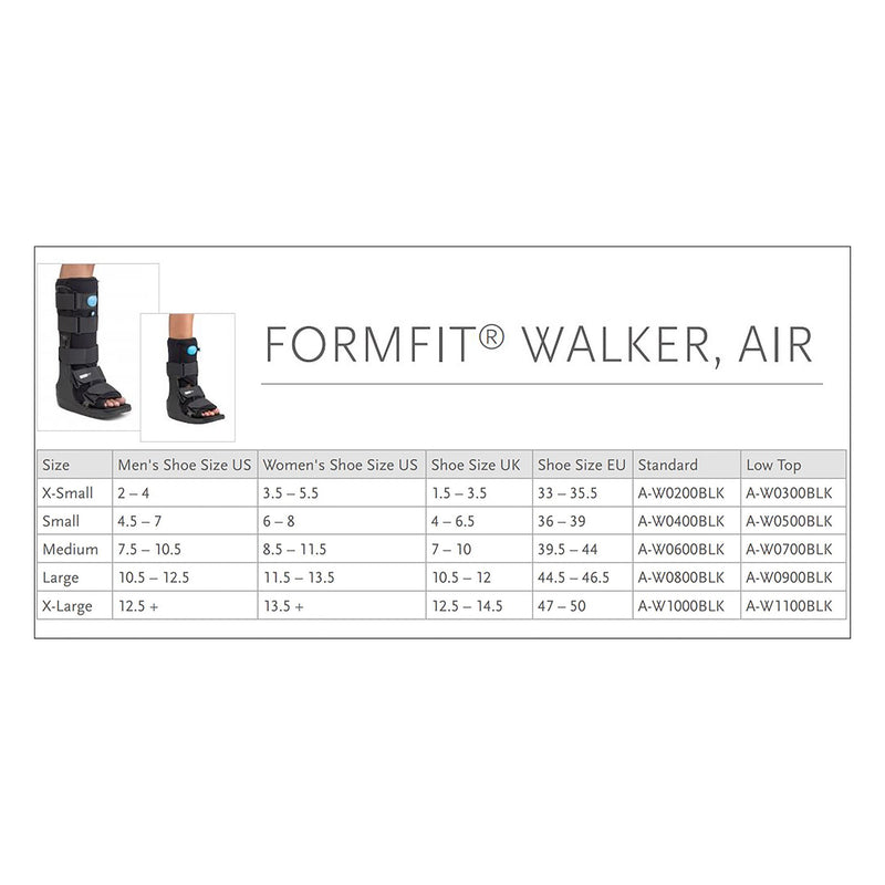 Ossur Formfit® Standard Height Air Walker Boot, Extra Large