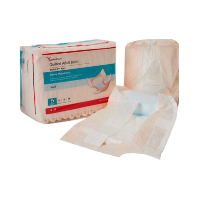 Wings™ Plus Heavy Absorbency Incontinence Brief, Small