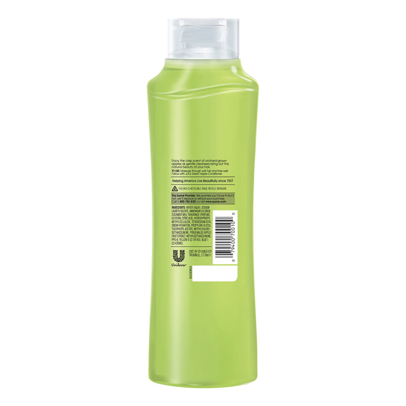 Suave® Essentials Revitalizing Shampoo, Juicy Green Apple, 15 oz.