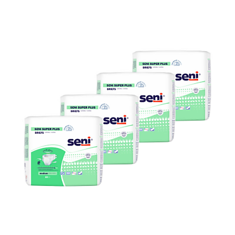 Seni® Super Plus Heavy to Severe Absorbency Incontinence Brief, Medium