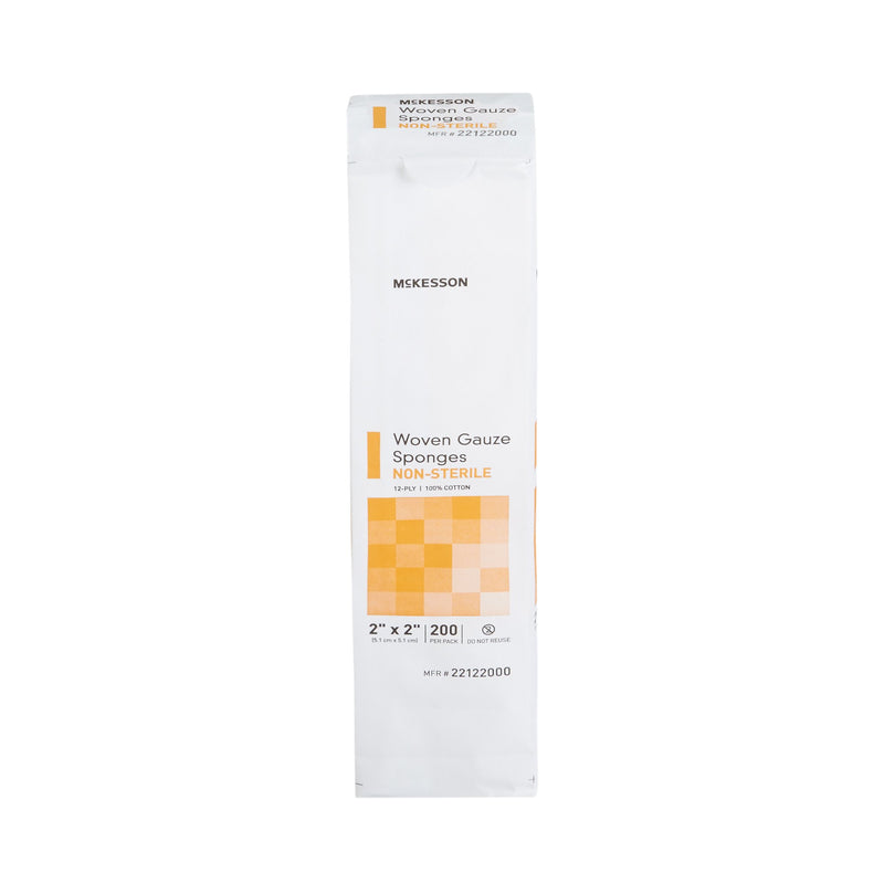 McKesson NonSterile Gauze Sponge, 2 x 2 Inch