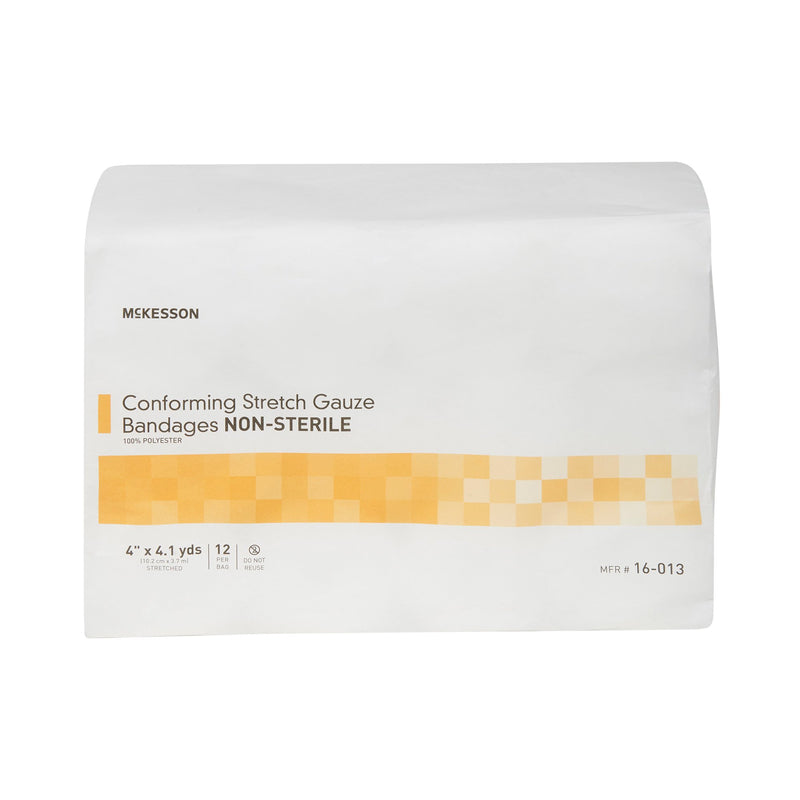 McKesson NonSterile Conforming Bandage, 4 Inch x 4-1/10 Yard