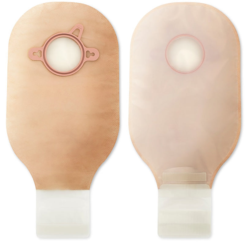New Image™ Drainable Transparent Colostomy Pouch, 12 Inch Length, 2¼ Inch Flange