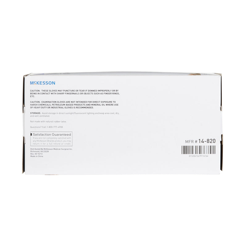 McKesson Stretch Vinyl Exam Glove, Extra Large, Ivory