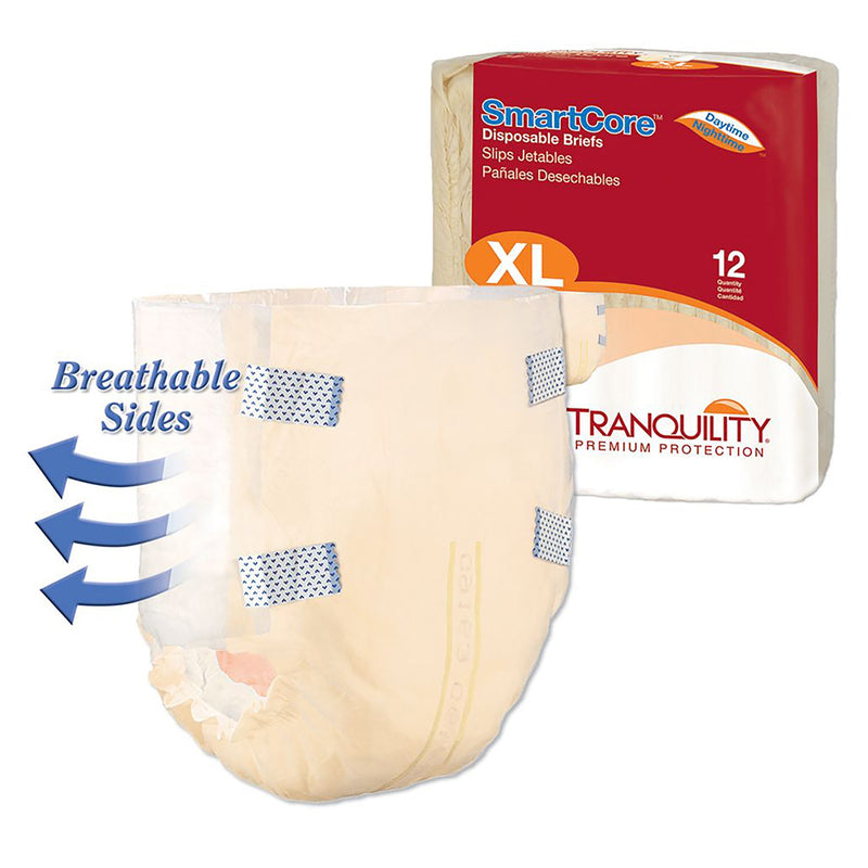 Tranquility SmartCore™ Maximum Protection Incontinence Brief, Extra Large