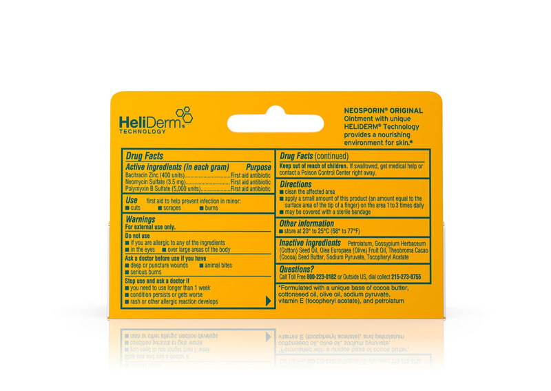 Neosporin® First Aid Antibiotic Ointment, 0.5 oz. Tube