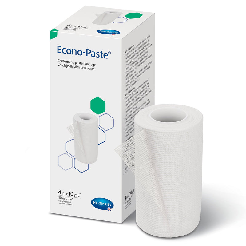 Econo-Paste® Impregnated Conforming Dressing, 4 Inch x 10 Yard