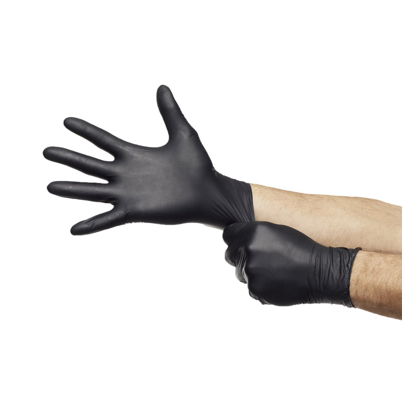 Touch of Life™ Nitrile Exam Glove, Large, Black