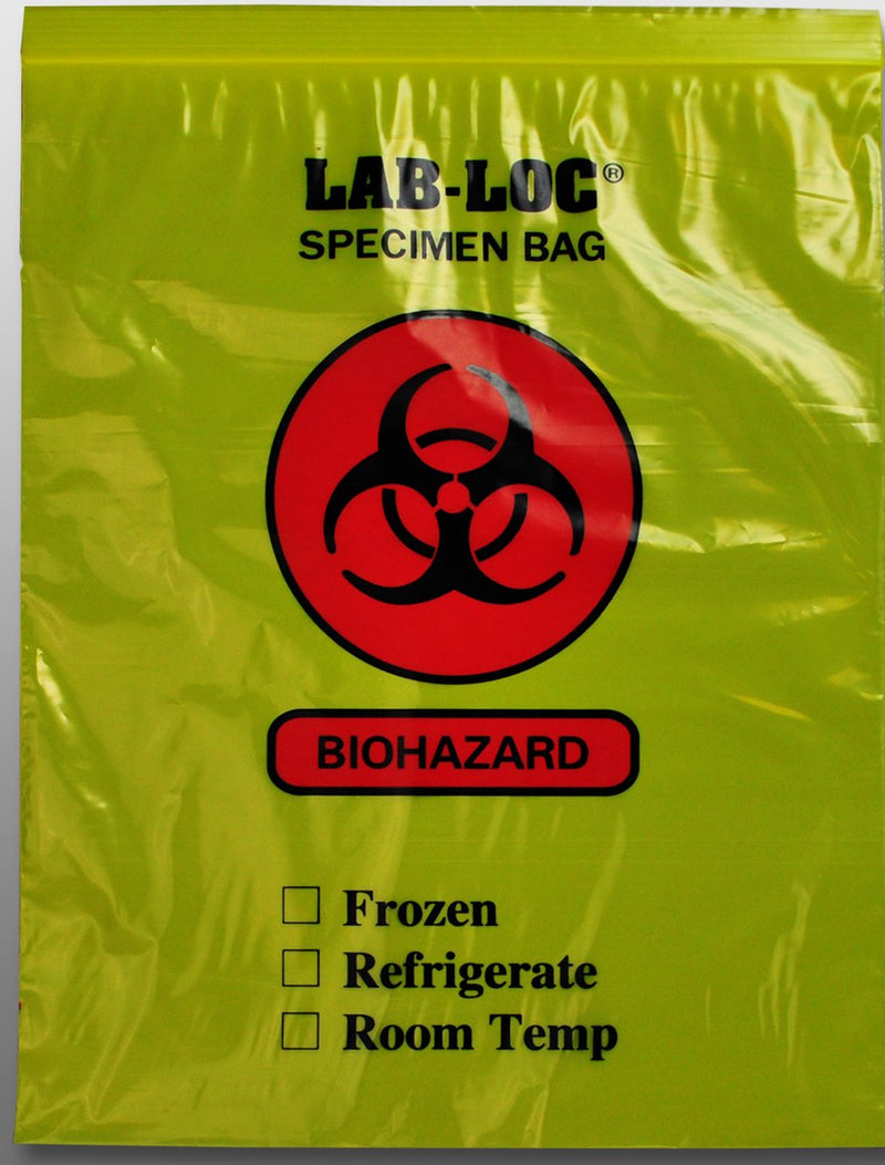LAB-LOC® Specimen Transport Bag, 12 x 15 Inch