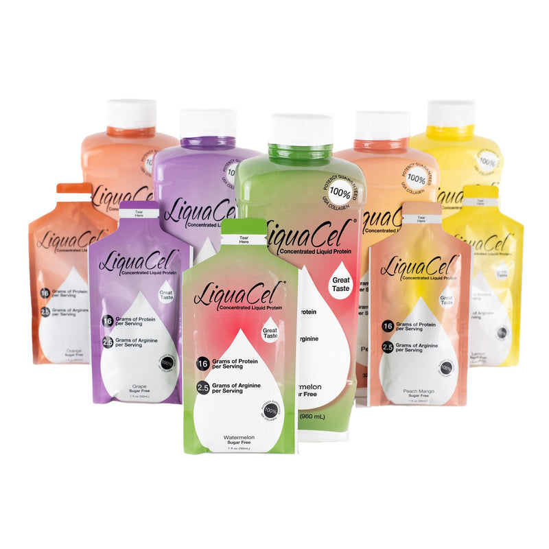 LiquaCel™ Peach Mango Oral Protein Supplement, 1 oz. Packet