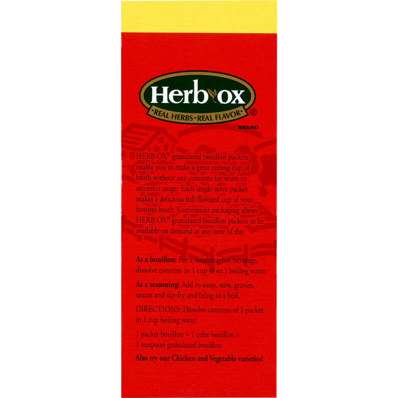 Herb-Ox® Beef Bouillon Sodium Free Instant Broth