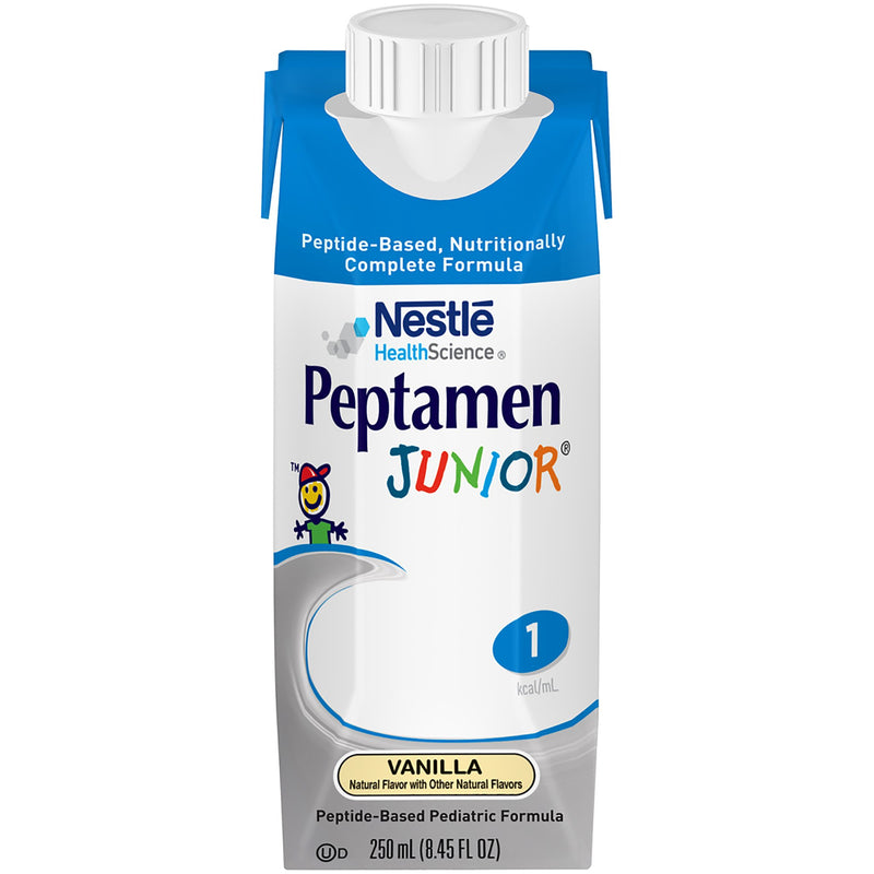 Peptamen Junior® Vanilla Pediatric Oral Supplement / Tube Feeding Formula, 8.45 oz. Tetra Prisma®