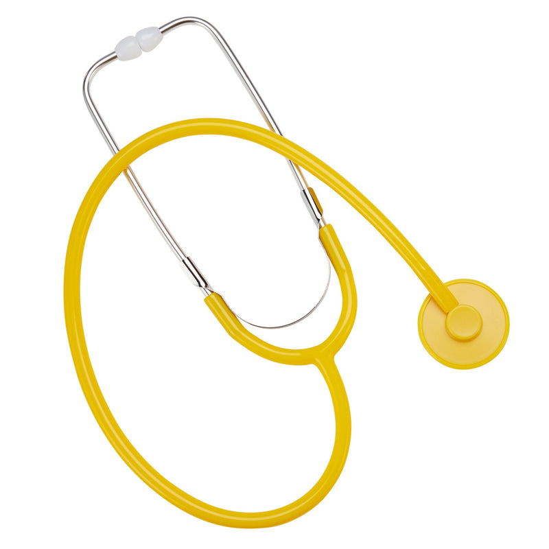 Proscope Disposable Stethoscope, Binaural, Yellow, 22"